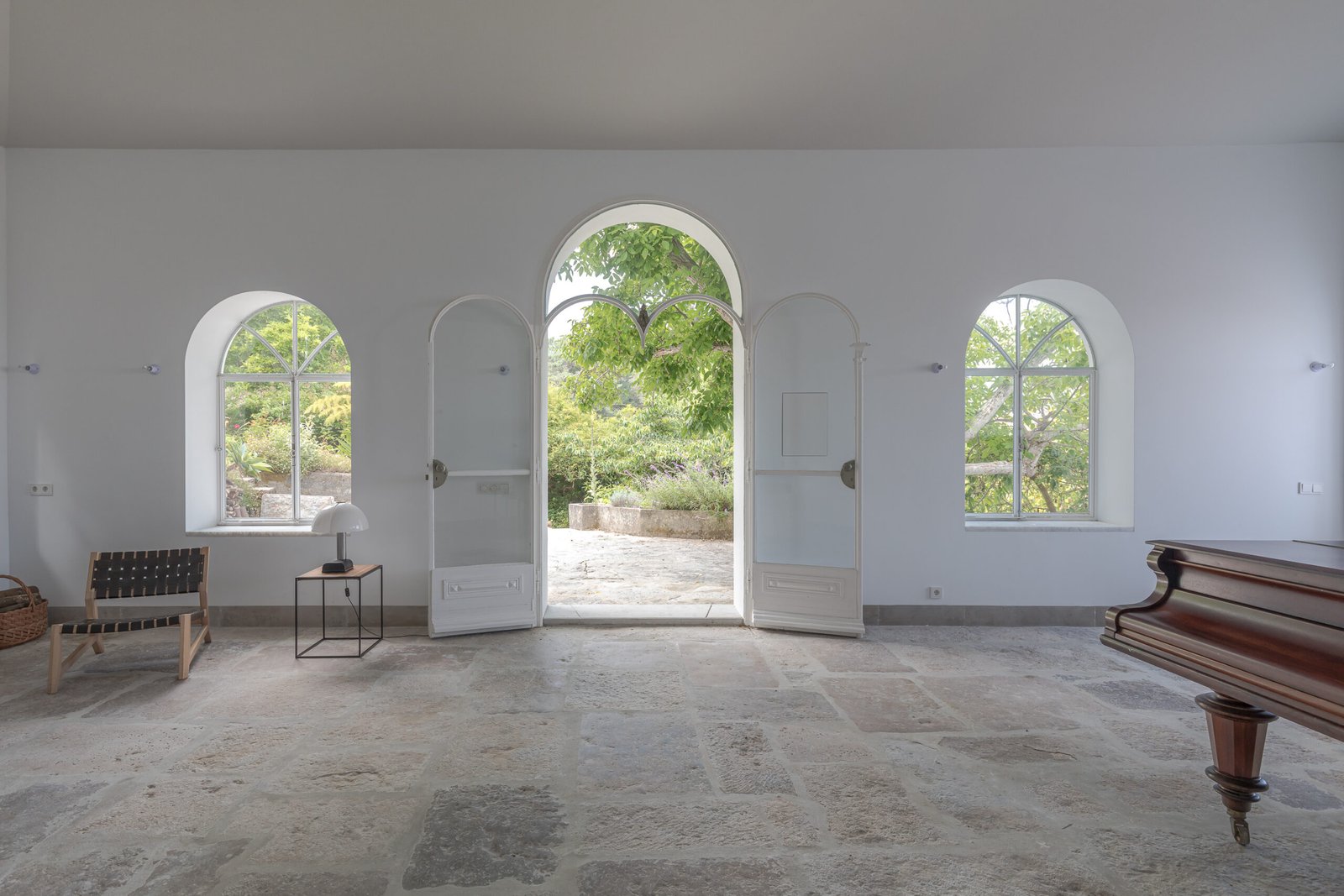 Le salon blanc du Griffo
